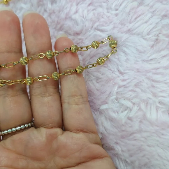 Monet Gold Rope Necklace Timeless Design - Picture 5 of 9